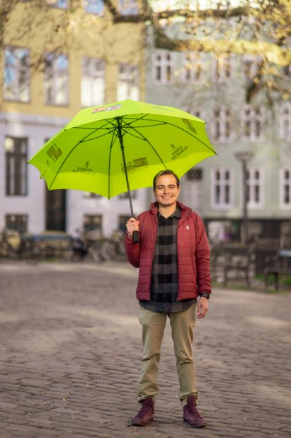 Portrait of a Copenhagen Free Walking Tour Guide: David