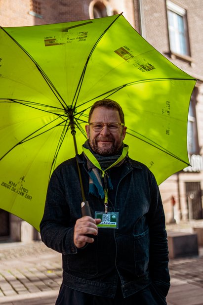Portrait of a Copenhagen Free Walking Tour Guide: Mikkel